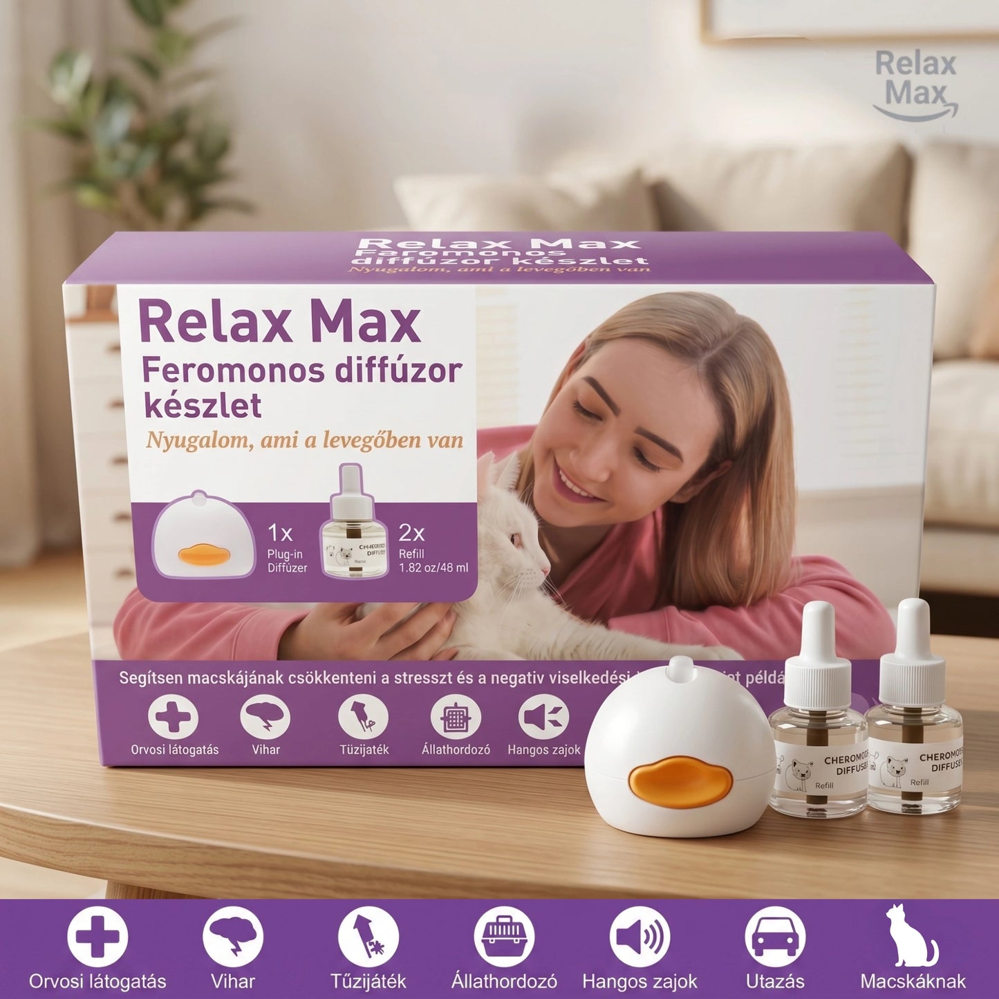 Relax Max™ feromonos párologtató